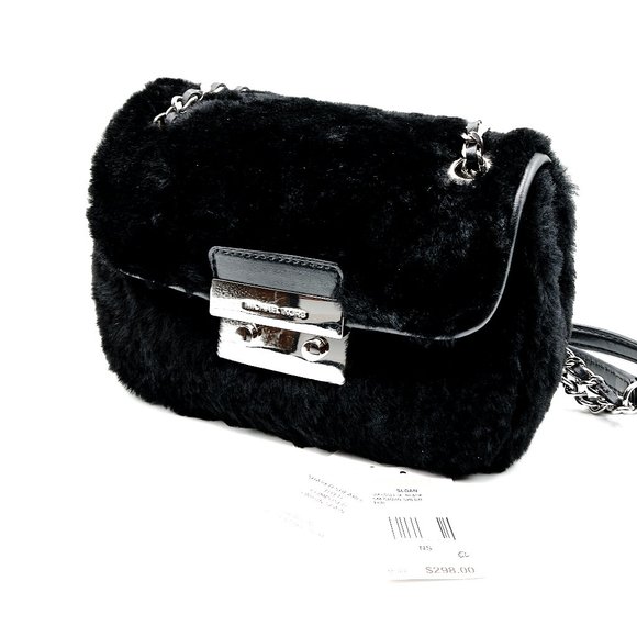 Michael Kors Sloan Shearling Bag, Vintage Designer Handbag - Picture 11 of 14